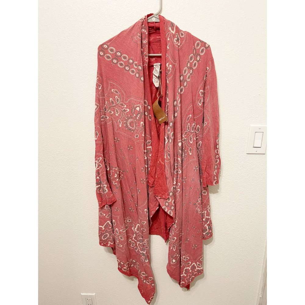 Magnolia Pearl Pink Floral Drape Top